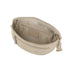 Vue 4 du Sac banane ville cuir suédine Beige en Cuir couleur BEIGE - Detail.