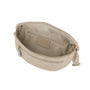 Vue 4 du Sac banane ville cuir suédine Beige en Cuir couleur BEIGE - Detail.