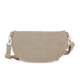 Vue 5 du Sac banane ville cuir suédine Beige en Cuir couleur BEIGE - Detail.