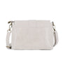 Vue 4 du Sac bandoulière cuir lisse irisé boucle vintage Beige en Cuir couleur BEIGE - Detail.