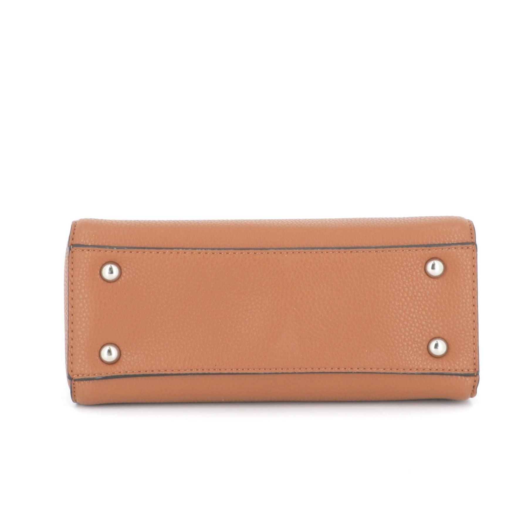 Flora & co Sac Bandoulière Femme Multipoches Camel