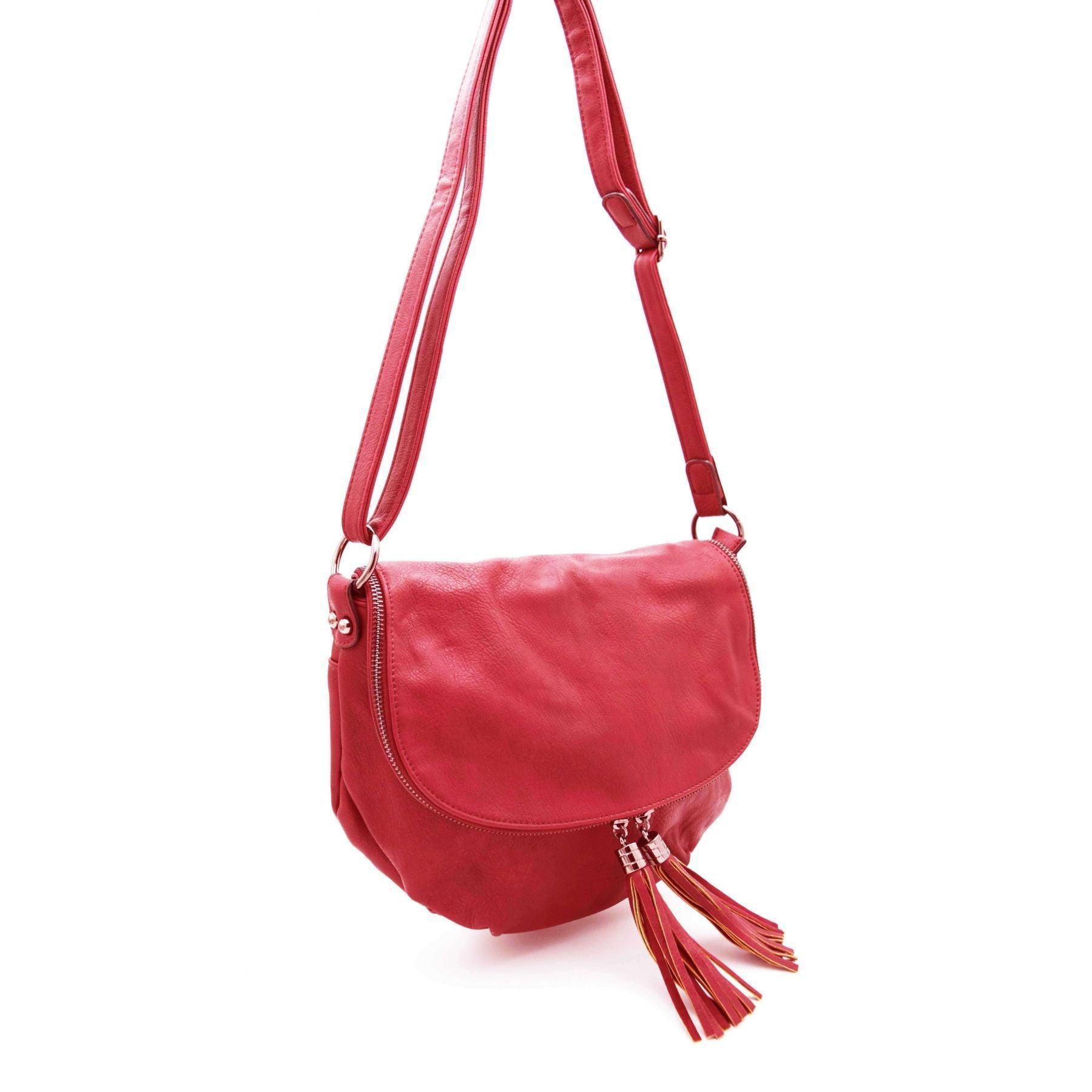 Flora & co Petit sac bandoulière femmes Rouge