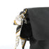 Flora & co Sac Bandoulière Souple Pompon Foulard noir