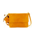 Flora & co Sac Bandoulière Souple Pompon Foulard moutarde