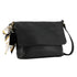 Flora & co Sac Bandoulière Souple Pompon Foulard noir