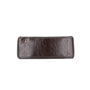 Vue 5 du Sac cabas bowling lacet similicuir lisse Chocolat en Synthetique couleur CHOCOLAT - Detail.
