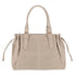 Vue principale du Sac Cabas Bowling Lacet Suédé Beige en Synthetique couleur BEIGE.