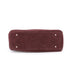 Vue 4 du Sac Cabas Bowling Lacet Suédé Bordeaux en Synthetique couleur BORDEAUX - Détail.