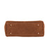Vue 4 du Sac Cabas Bowling Lacet Suédé Camel en Synthetique couleur CAMEL - Détail.