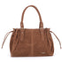 Vue principale du Sac Cabas Bowling Lacet Suédé Camel en Synthetique couleur CAMEL.