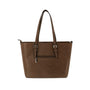 Flora & co Sac cabas croco format a4 similicuir TAUPE