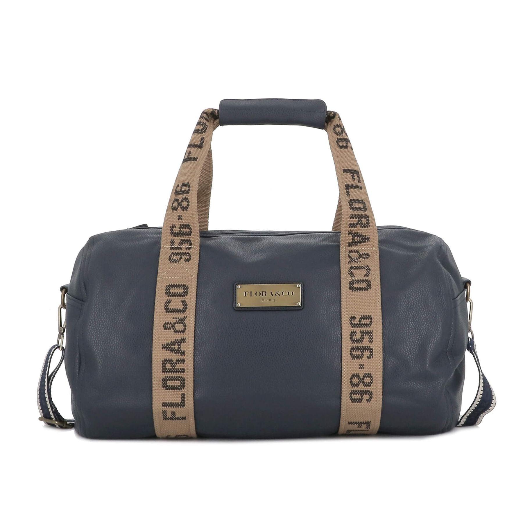 Flora & co Sac de Sport Voyage en Bandoulière Femme Homme Bleu Marine