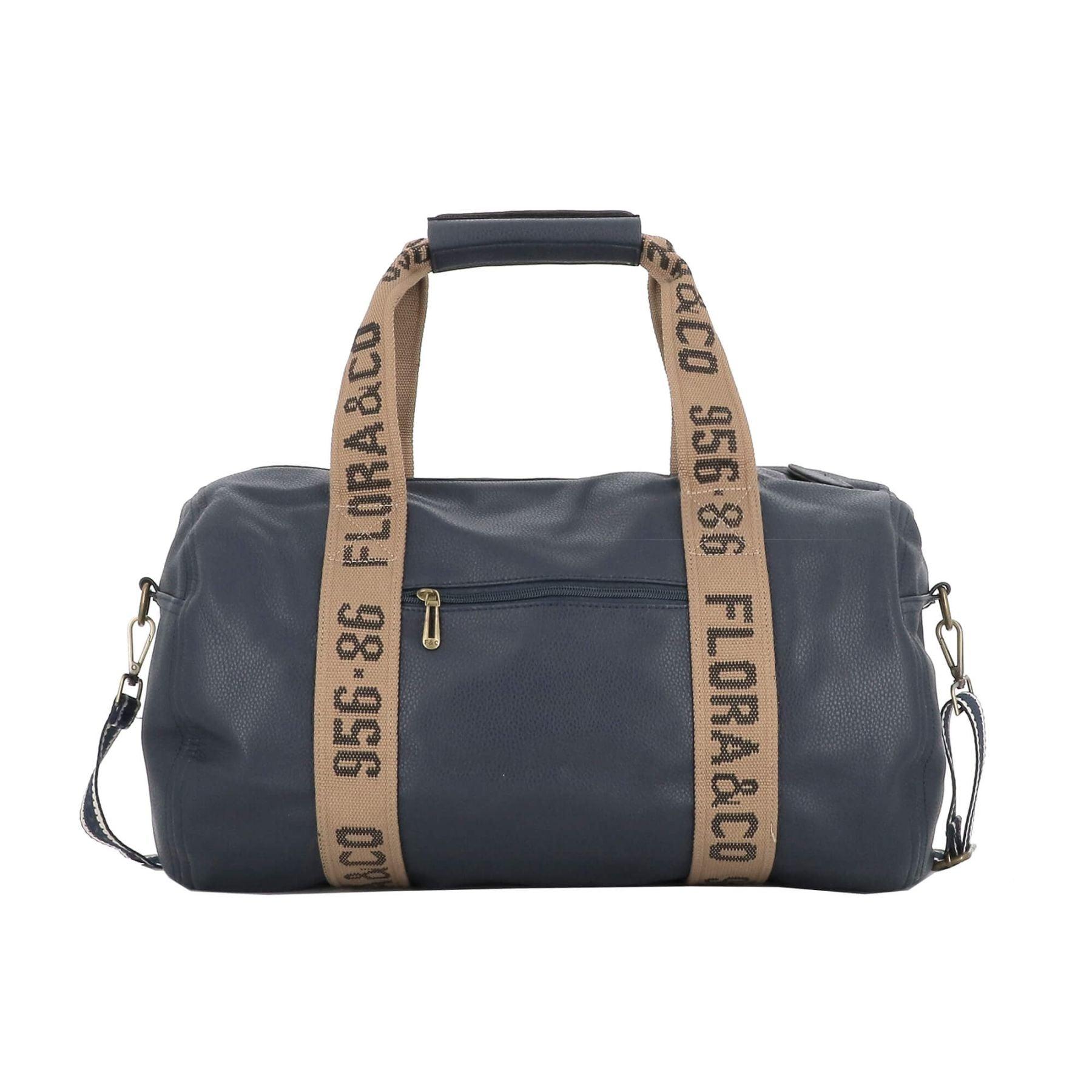 Flora & co Sac de Sport Voyage en Bandoulière Femme Homme Bleu Marine