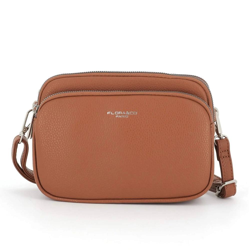 Flora & co Sac de ville bandoulière multipoches
