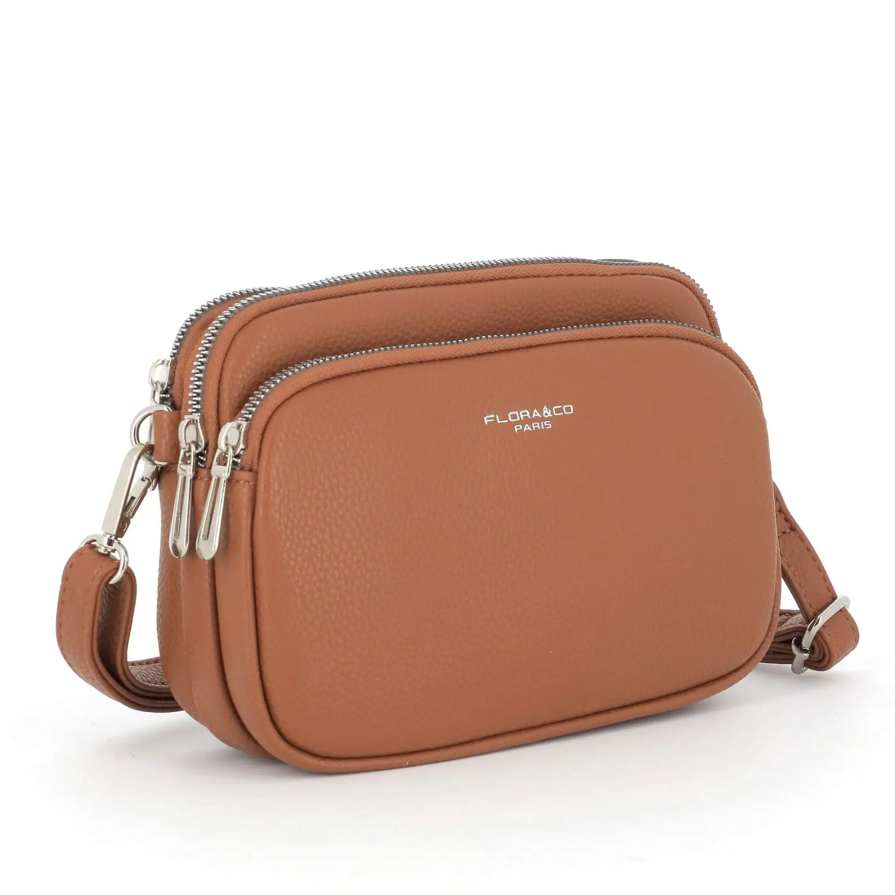 Flora & co Sac de ville bandoulière multipoches