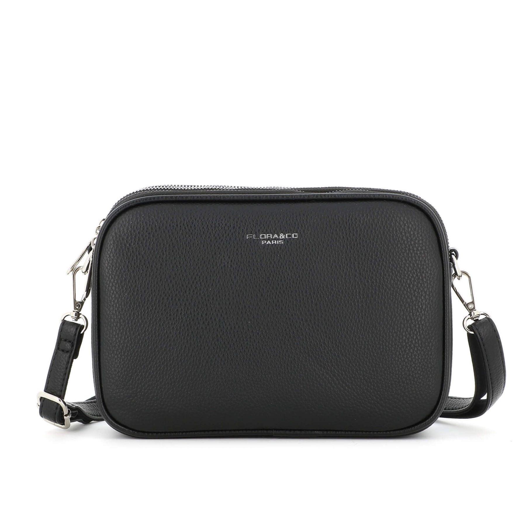 Flora & co Sac Bandoulières Femme Multipoches Noir