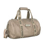 Vue 2 du Sac polochon sport voyage femme Taupe Métal en Synthétique couleur TAUPE METAL - Detail.