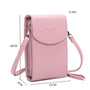 Gallantry Pochette téléphone bandoulière ajustable Rose