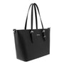 Flora & co Sac cabas femme classe saffiano format A4 NOIR