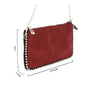 Flora & co Pochette chaînette femme à Bille Bordeaux